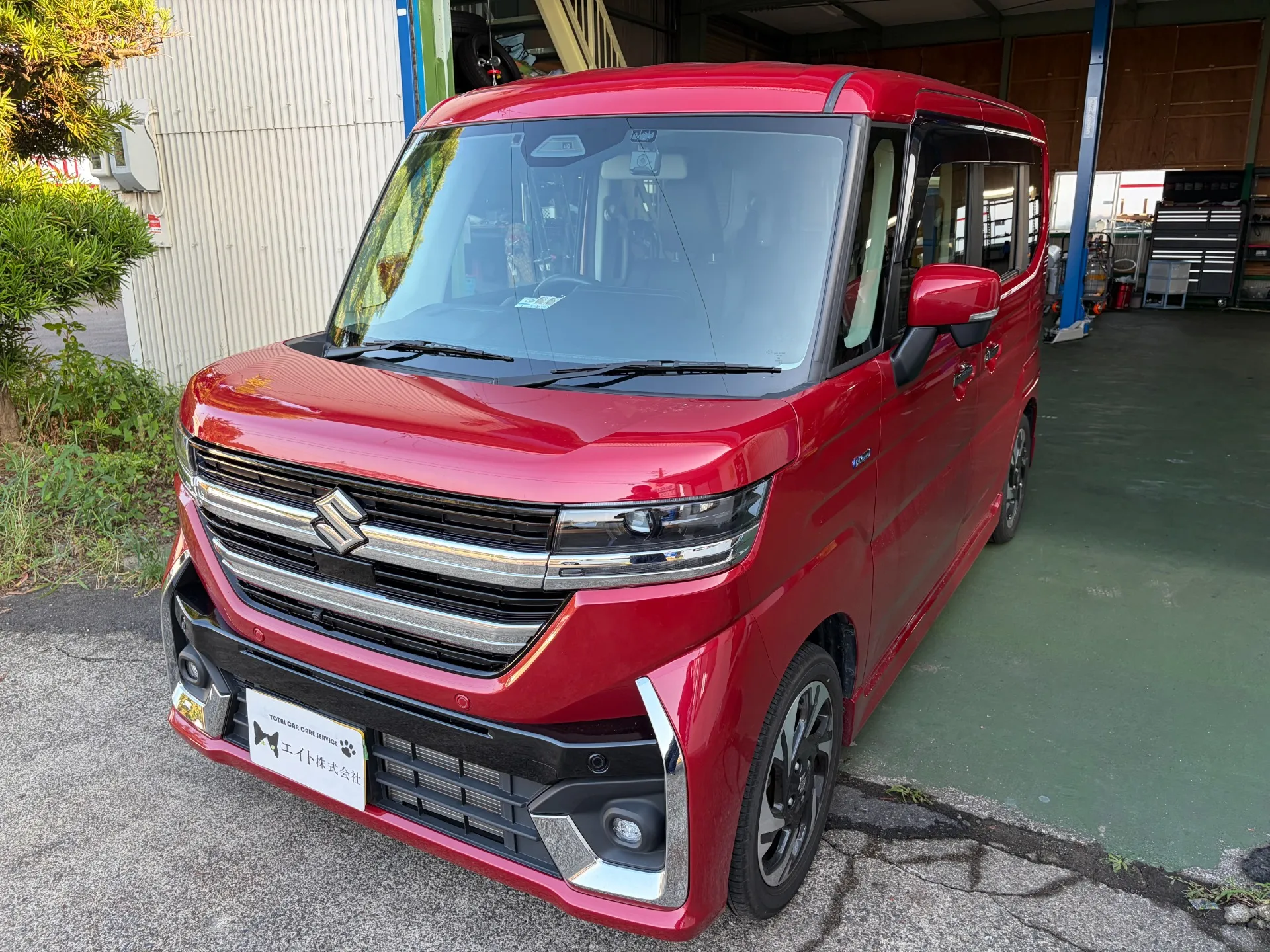 スペ－シア　カスタム　作業前